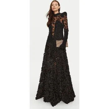 Dámské šaty Babylon Večerní šaty S00800 Černá Regular Fit 42