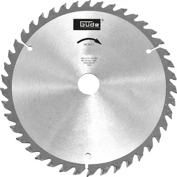 Pilový kotouč Güde Kotouč pilový HM 450 x 30 x2,2 mm 40z pro pilu GWS 450 ECO 1835