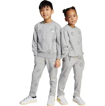 Dětská tepláková souprava adidas JN2158 šedá 90X, vel. 98