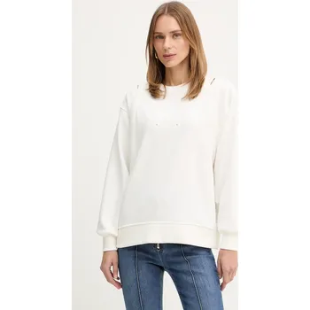 Dámská mikina Mikina Elisabetta Franchi MD01261E2 béžová 01X, vel. 38