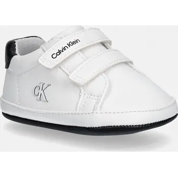 Chlapecké tenisky Dětské boty Calvin Klein Jeans V0B9.83273 bílá 00X, EUR 16
