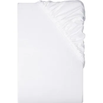 Prostěradlo LIVARNO® Žerzejové napínací prostěradlo, 90–100 x 200 cm (bílá)