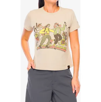 Dámské tričko Bavlněné tričko dámské Turbat Kosiv - light taupe