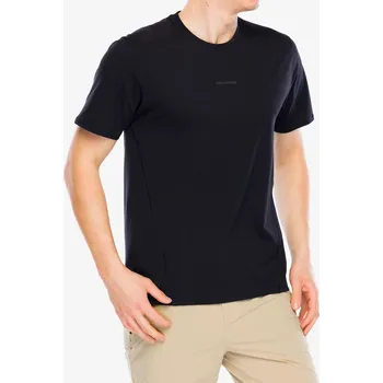 Pánské tričko Rychleschnoucí triko Salomon Trackline S/S Tee - deep black