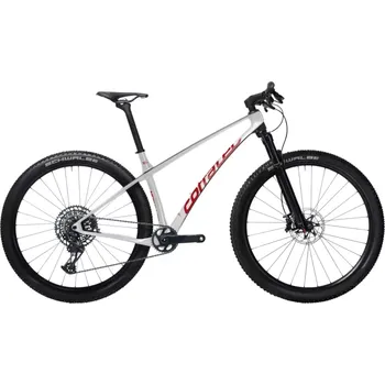 Horské kolo Corratec Revolution BOW SL Pro Team Stříbrnošedá, Cosmos Antracit, Červená (ZDARMA Doprava + Dárek)