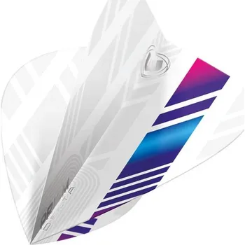 Šipka Letky na šipky Winmau Prism Delta Kite modro-bílo-fialové
