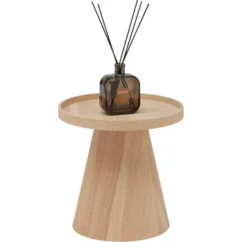 Konferenční stolek Hnědý odkládací stolek Morrison II 38 x 38 x 38 MDF