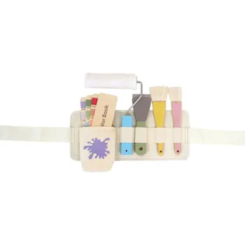 Dřevěná hračka Jabadabado Opasek s malířským nářadím