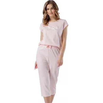 Dámské pyžamo Dámské pyžamo Bogna 1565 LEVEZA růžová světlá S