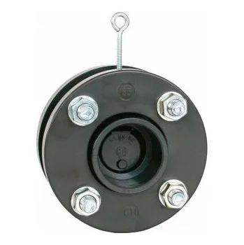 Zpětná klapka s pružinou a přírubou 110 mm