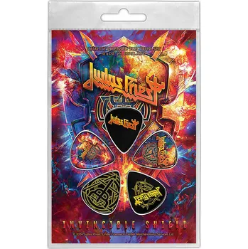 Trsátko Judas Priest set trsátek 5 ks 1mm, Invincible Shield
