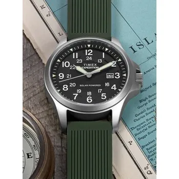 Hodinky Timex Expedition® Field Post Solar TW2Y31600 Zelená OS