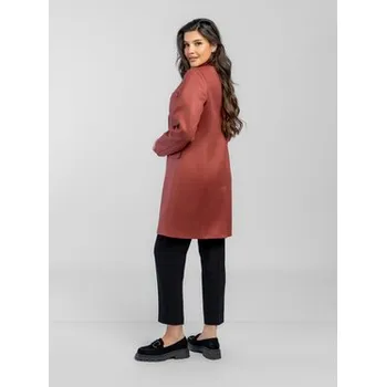 Dámský kabát Salme Kabát pro přechodné období Alicja Červená Regular Fit 44