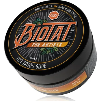 Tělový krém BIOTAT Tattoo Glide Zest znecitlivující pracovní gel - pomeranč :: 100ml