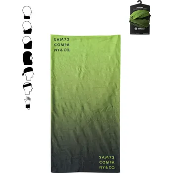 Sam 73 Pánské Zelený multifunkční šátek SAM 73 Zelená UNI (2382447)