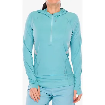 Dámská mikina Dámská mikina s kapucí Black Diamond Alpenglow Pro Hoody - glacier