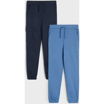 Sinsay - Sada 2&nbsp;kalhot joggers - námořnická modrá - 497DN-59X - 497DN-59X-146