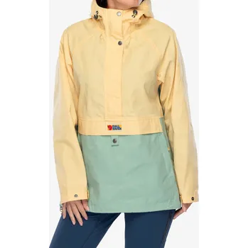 Dámská větrovka Dámská bunda Fjallraven Vardag Anorak - mais yellow/aloe green