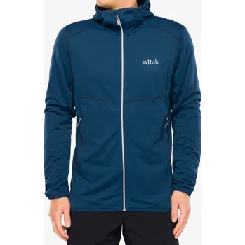 Pánská mikina Rozepínací mikina Rab Evolute Hoody - tempest blue