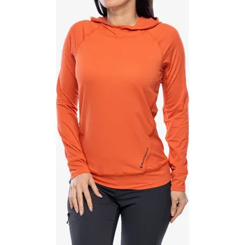 Dámská móda Dámská mikina s kapucí Black Diamond Alpenglow Hoody - baja sunrise