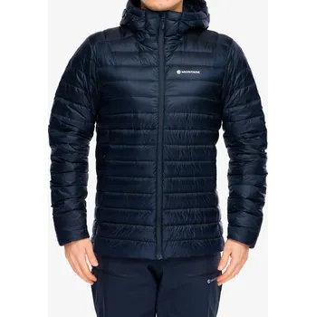Péřová bunda Montane Anti Freeze Hoodie - eclipse blue