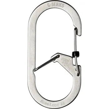 Karabina Nite Ize G-Series SlideLock Dual Chamber Carabiner 4 - stainless steel