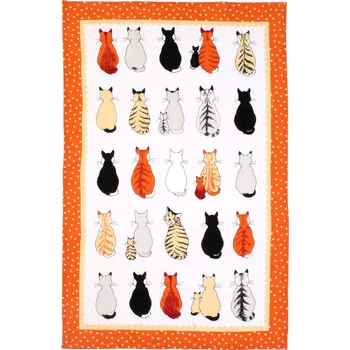 Utěrka Ulster Weavers, Irsko UW - Kuchyňská utěrka Cats In Waiting Barva: jako na obrázku