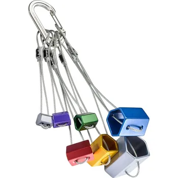 Horolezectví Hexy Black Diamond Wired Hexentric Set 4-10