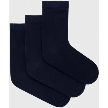 Ponožky United Colors of Benetton 3-pack 6GRD2701M.901 námořnická modř 59X, vel. S