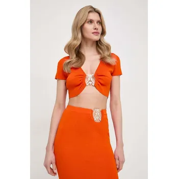 Top Patrizia Pepe 2K0261.K021 oranžová 22X, vel. 40