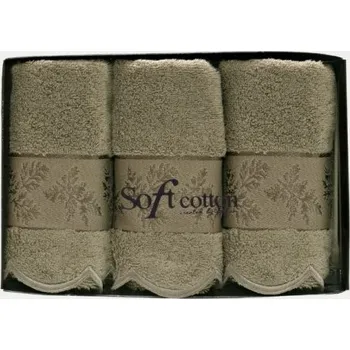 Pánský župan Soft Cotton Malé ručníky LORA 30x50 cm, 525 g / m², Česaná prémiová bavlna 100%