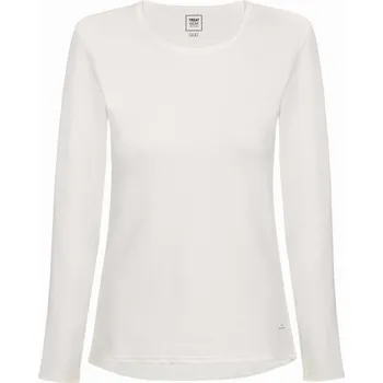 Dámské tričko DÁMSKÉ TRIČKO DL. RUKÁV - RELAX: Smetanová L