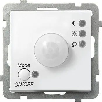 Pohybové čidlo Ospel Elektronický pohybový senzor Sonata bílá (LP-16R/m/00)