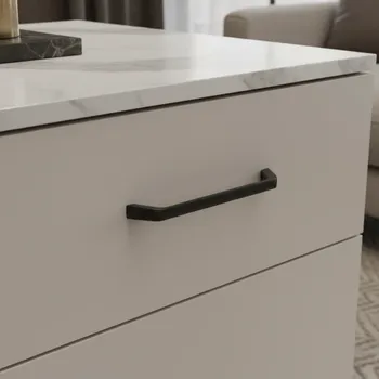 Nábytkové kování Grimme Úchytka SAMARA / Černá matná 128 mm