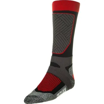 Pánské ponožky ponožky Relax Compress šedo červené RS030 Velikost: 43-46