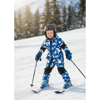 Kojenecká kombinéza Kocour Mourek KOMBINÉZA LEDNÍ MĚDVĚDI VE SVETRU s BERÁNKEM Velikost 86