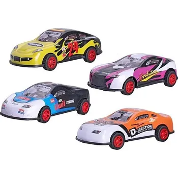 autíčko Mikrotrading Auto sportovní 8,5 cm, kov, zpětný chod 8 ks