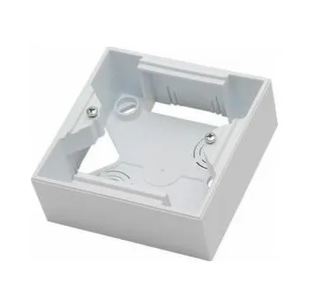 Elektroinstalační krabice Ospel SONATA Single přisazená krabice, bílá (PNP-1R/00)