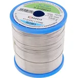 Kovohutě Příbram pájka trubičková, SnCu0,7NiGe (SN100C), tavidlo C62 (REL0), 1000g průměr trubičky 0,7 mm množství 1000 g