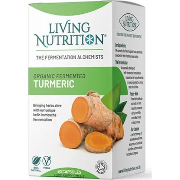 Přírodní produkt Living Nutrition - Fermetovaná cejlonská kurkuma 60 kapslí