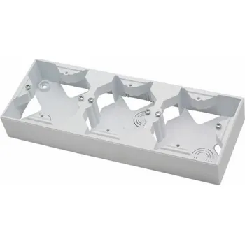 Elektroinstalační krabice Instalační krabice Ospel AS, 3-gangová bílá (PNP-3G/00)