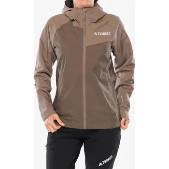 Dámská větrovka Dámská bunda adidas TERREX Multi 2L RAIN.RDY Jacket - earth strata/trace brown