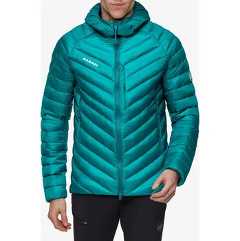 Pánská bunda Péřová bunda Mammut Broad Peak IN Hooded Jacket - deep teal/black