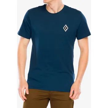 Pánské tričko Bavlněné tričko Black Diamond Heritage Alpinist SS Tee - indigo
