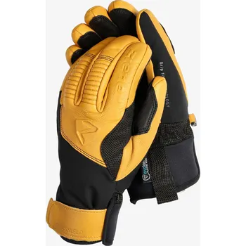 Chránič rukou Lyžařské rukavice Ziener Ganzenberg AS AW - black/tan