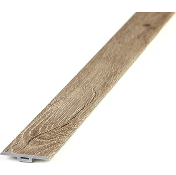 Podlahová lišta Egibi Profil přechodový rovný vinylový SPC Canadian design, Ottawa, 35x1200mm