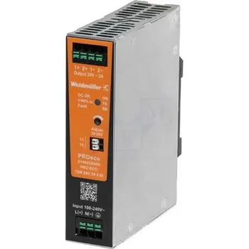 spínaný zdroj WEIDMÜLLER PROECO-72W-24V-SI