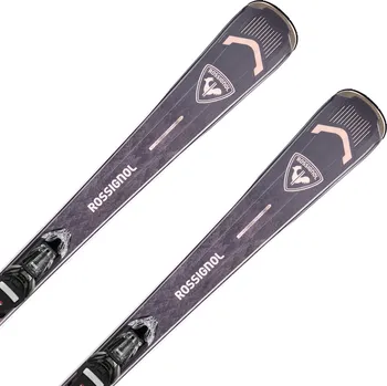 Sjezdové lyže Rossignol Arcade W 80 Xpress + Xpress W 10 GW B83 Shiny Blk 142