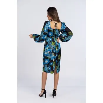 Dámské šaty Salme Každodenní šaty Marina Tmavomodrá Regular Fit 38