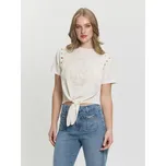 Guess dámské krémové tričko 99921783-7620837111217